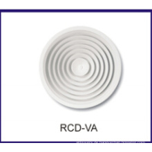 Runde Decke Diffusor, verstellbare Gitter, HVAC-Luftverteiler